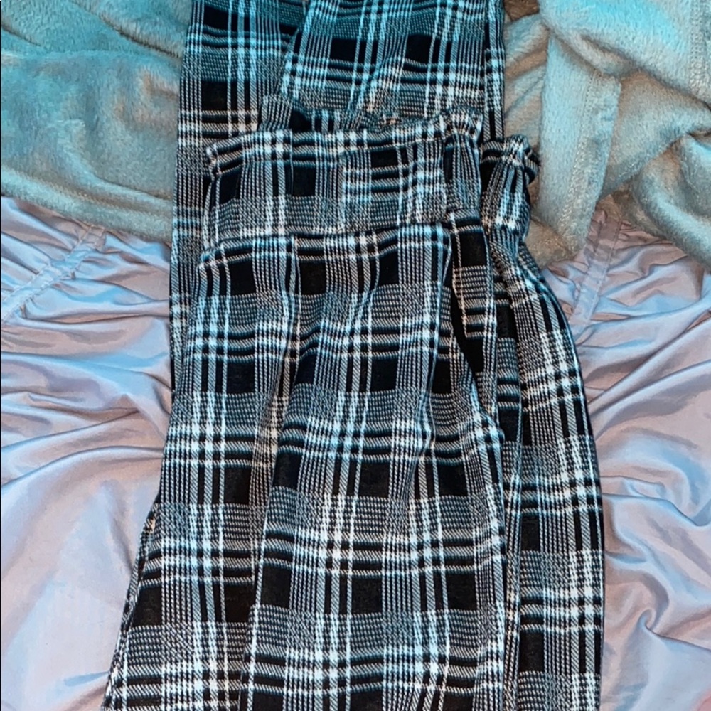 plaid pants